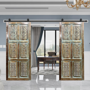  Vintage Carved Doors, Wall Decor Creates an Artistic Vibe | Mogul Interior