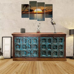  Rustic Sideboards, Vintage Indian Chests | Mogul Interior