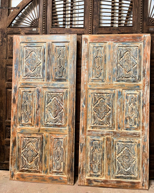  A Happy Home with Wellness Inspired Carved Wood Doors