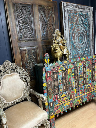  Vintage Indian Style Furniture & Antique Doors |Mogul Interior