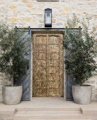  Mystical Backyard Garden Sanctuary with Antique Doors & Buddha Sculptures