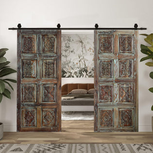  Carved Barn Doors, Indian Doors, Orlando Florida