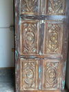 Vintage Carved Wooden Door Interior Rustic Sliding Barndoor 84x36