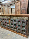 Farmhouse Buffet Cabinet with Storage Sideboard TV Stand Credenza 89