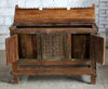 Antique Damchiya Carved Dowry Chest Vintage Accent Bar Table Console 52