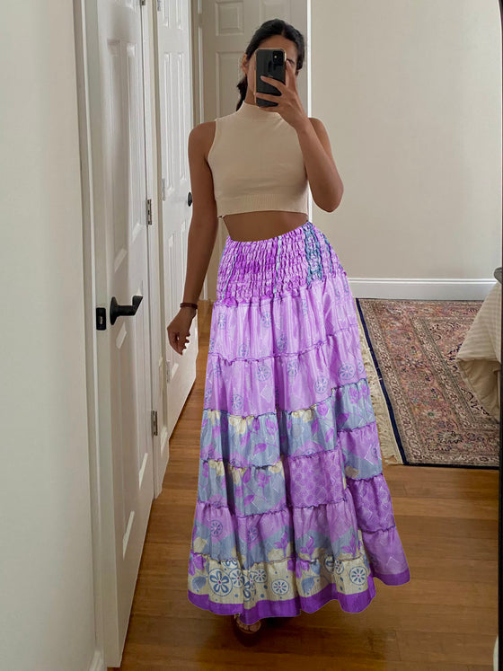 Beach maxi skirt best sale