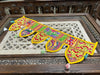 Yellow door hanging Indian handmade door valance Home Decor