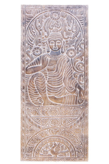  Vintage Buddha Barn Door Earth Touching Bhumisparsha Budha Wall Art 84