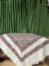 Picnic Cotton Throw for Queen Indian Handmade Bedspread 100x90