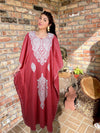 Women's  Pink Maxi Dress, Gift, Boho Gypsy Caftans L-2XL