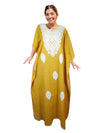 Womens Caftan Dress, Handmade Olive Green Kaftan L-2XL