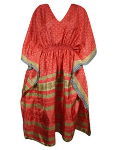  Boho Summer Maxi Kaftan For Women Red, Beach Wear Caftan Dress L-2X