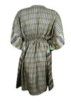 Women Summer Green Beach Kaftan, Resort Wear Caftan Dresses One size