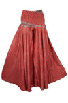 Boho-Chic Red Floral Palazzo Pants: Breezy, Elegant, and Perfect for the Beach