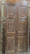 Antique Carved Door Custom Double Doors Sliding Barn Doors 80