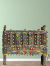 Vintage Indian wooden Damchiya, Indian Hope Chest 