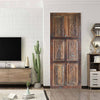 Carved Wood Sliding Barn Door French Carved Rustic Modern Door 84x36