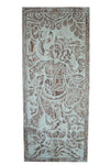 Dancing Ganesha on Lotus Artistic Indian Carved Door, 83