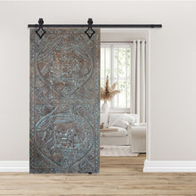  Artisan Carved Wood Panel Wall Art Kamasutra Sliding Barn Door 72