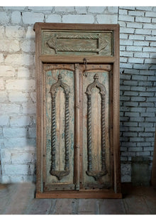  Medieval French Antique Teak Wood Exterior Haveli Doors Old Ornate Door 94.5