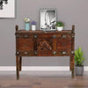 Antique Damchia Console Table Rustic Entryway Table With Storage 36