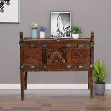  Antique Damchia Console Table Rustic Entryway Table With Storage 36