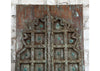 Vintage Rustic Blue Antique Doors Carved Wood Farmhouse Doors 81