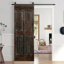  Antique Carved Wood Door Interior Sliding Door Hinged Pantry Door 80x27