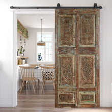  Antique Carved Wood Door Interior Sliding Carved Door Teak Door French Style Panel 80x38