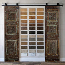  Vintage Farmhouse Door Mid-Century Wood Door Sliding Barndoor Mexican Style 80x40