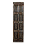 Antique Floral Carved Door Single Sliding Pantry Door Mexican Style Interior Door 80x22