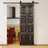 Antique Floral Carved Door Single Sliding Pantry Door Mexican Style Interior Door 80x22