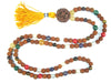 Spiritual Yoga Mala Beads Navgraha Nine Planet Stone Rudraksha Meditation Mala